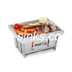 電子イグニッション付き 携帯の炭火焼け台 あなたの究極のBBQソリューション