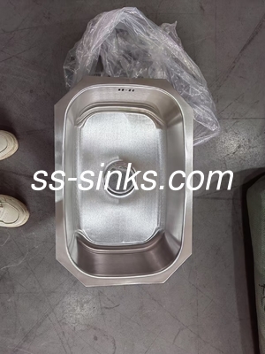 SUS304 ロフト キッチン グレード ステンレス スチール シングル ボウル シンク 耐腐食 排水器