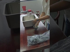 41*41cm スクエアステンレス鋼 シングルボウルシンク アンダーマウント