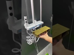 ホテル 浴室 ステンレス レイン シャワー セット ブラック ミラー 磨き